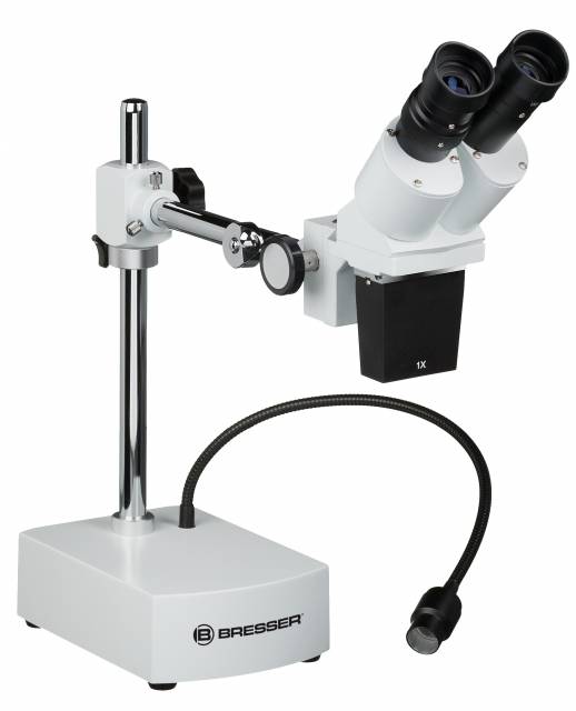 BRESSER Biorit ICD CS 5x-20x Stereo Microscope LED