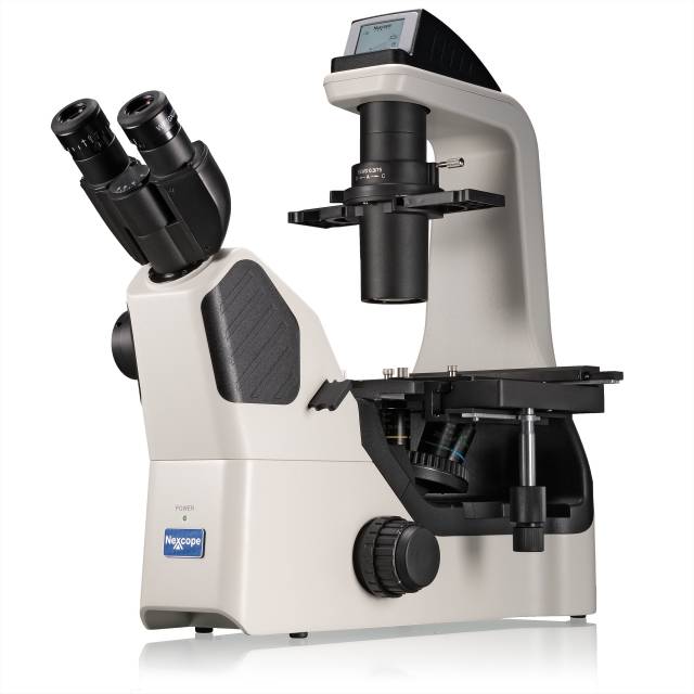 Nexcope NIB620 profesionalni, invertni laboratorijski mikroskop s faznim kontrastom