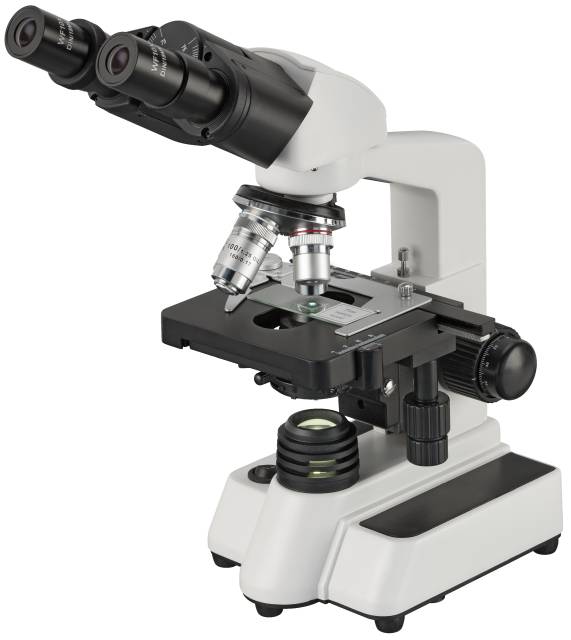 BRESSER Researcher Bino mikroskop s kamero in stalnimi preparati