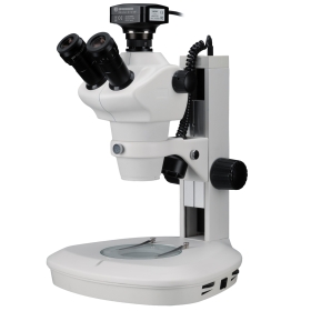BRESSER Stereo Mikroskop Science ETD-201 8-50x Trinokular Zoom z MikroCamII