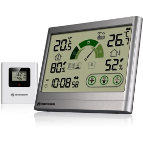 BRESSER VentAir H termo-higrometer s priporočilom za zračenje