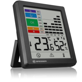 BRESSER termo-higrometer z opozorilom na nastanek plesni